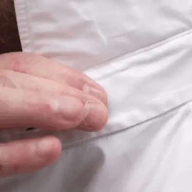 Collar Dots on dress shirt
